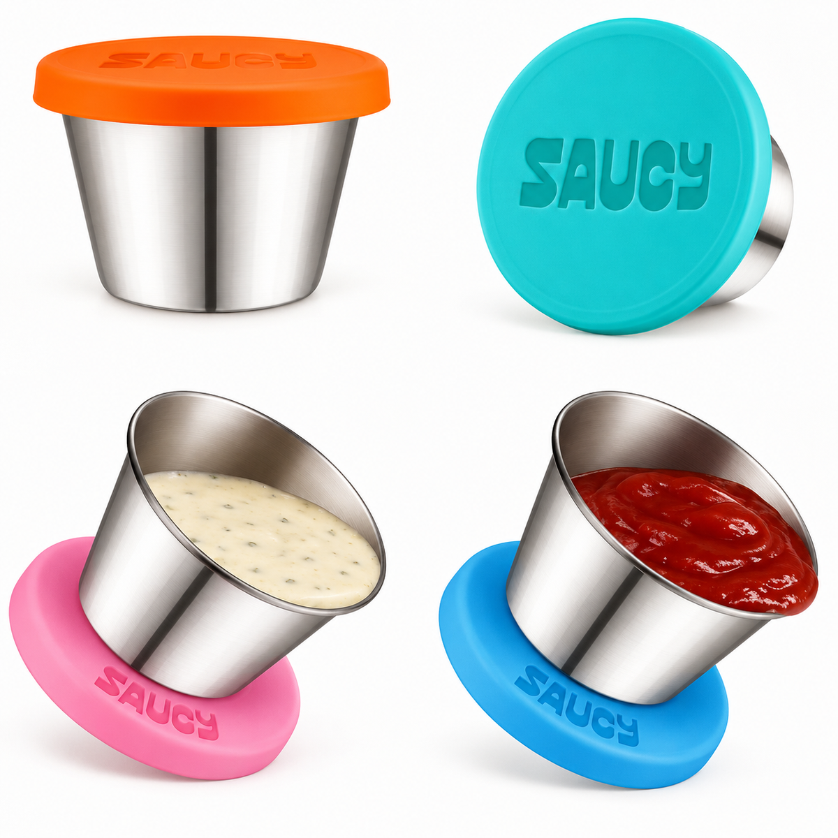 Porta Molhos Saucy 60ml